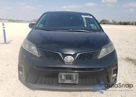 2018 Toyota Sienna Se 8 Passenger из США, поврежденный, VIN 5TDXZ3DC1JS944849